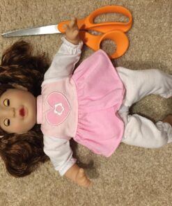 Melissa & Doug Mine to Love Brianna 12-Inch Soft Body Baby Doll With Hair and Outfit - First Baby Doll For Toy For Kids 18 Months And Up English Only Standard Packaging 44 815tSRsAy9L