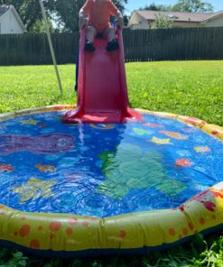 BANZAI 54In-Diameter Sprinkle & Splash Play Mat 22 815tW4grKTL