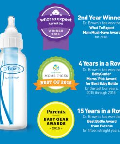 Dr. Brown's Natural Flow Anti-Colic Newborn Baby Bottle Gift Set Multi 34 815vdhx6G7L