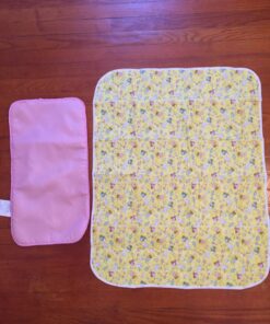 Portable Changing Pad for Home & Travel – Waterproof Reusable Extra Large Size 31.5"x25.5'' Baby Changing Mat with Reinforced Double Seams -Change Diaper On The Go - Unisex Boys&Girls-Storage Bag 41 815wo6WcqL