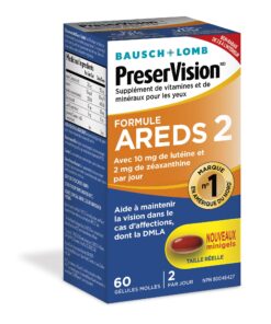 PreserVision AREDS 2 Eye Vitamin & Mineral Supplement, Contains Lutein, Vitamin C, Zeaxanthin, Zinc & Vitamin E, 60 Minigels (Packaging May Vary) Unflavored 60 Count (Pack of 1) 20 815xEIGNK3L 1