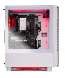 Skytech Gaming Archangel Gaming PC Desktop – AMD Ryzen 5 3600 3.6 GHz, NVIDIA RTX 3050, 500GB NVME SSD, 8GB DDR4 RAM 3200, 600W Gold PSU, 11AC Wi-Fi, Windows 11 Home 64-bit 3600 | 3050 | Arch4 28 815xUUI4CYL