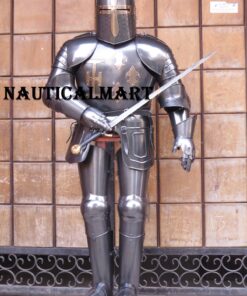 Alternative view of NauticalMart Medieval Full Suit of Armor Knight Wearable Costume