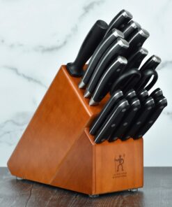 HENCKELS Forged Premio 19-pc Knife Block Set 37 816 OnCcKbL