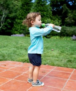 green sprouts Spout Adapter for Water Bottle, Quickly Converts a Standard Bottle into a Sippy Cup, Collar Fits Two Bottle Sizes, One Size One Size (Pack of 1) 25 816 Rkm11CL