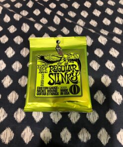 Ernie Ball Regular Slinky Nickel Wound Electric Guitar Strings - 10-46 Gauge Regular (10-46) Single Pack 10 816 mdCGiL