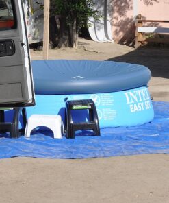 Intex Pool Ground Cloth for 8ft to 15ft Round Above Ground Pools 14 8160 vWzsiL