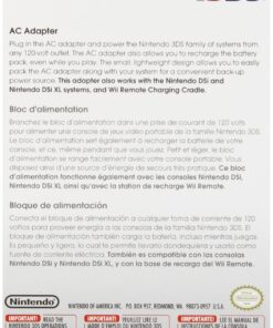 Alternative view of Nintendo 3DS Compatible with 3DS / 3DS XL / 2DS AC Adapter