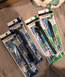 Tombow Fudenosuke Brush Pen - Hard Type & Soft Type Earh 3 Pens Total 6 Pens Arts Value set. 29 8161ZGEAWTL