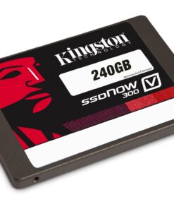 Kingston Digital 240GB SSDNow V300 SATA 3 2.5 (7mm height) Solid State Drive (SV300S37A/240G) Single Drive 12 8162HVjgOvL