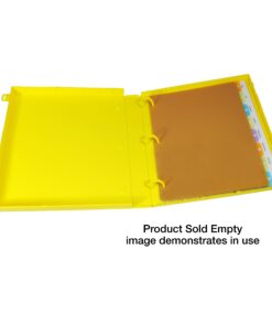UniKeep Safety Data Sheets (SDS) Binder - 1.0 Ring Capacity, (3 Poly Rings) 10 8163 Lc 3RL