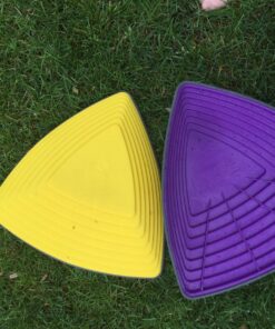 GONGE River Stones - The Original Non-Slip Stepping Stones for Kids - Balance, Coordination, Motor Skills - Vibrant Colors - Set of 6 25 8164ikVz3LL