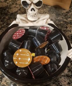 Gourmesso 50ct Flavored Espresso Pods | Int.5 | Proudly Fairtrade | Compatible with Nespresso Original Capsule Machines | Caramel Vanilla Chocolate Hazelnut Coconut | Medium Roast 50ct Flavors Bundle 10 Count (Pack of 5) 49 8164vSWvvwL