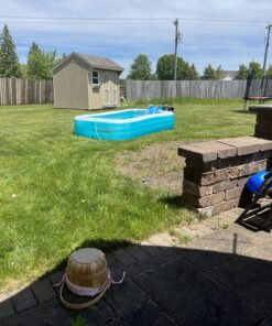 INTEX 58484EP Swim Center Inflatable Family Pool: 277 Gallon Capacity – 120" x 72" x 22" – Blue 25 8165b1YEZuL