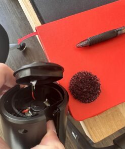 Compressed Air Duster,Fulljion 3-Gear to 51000RPM Electric Air Duster Portable Air Blower with LED Light, 6000mAhRechargeable Cordless Air Duster for Computer Keyboard Fast Charge(Black) Black 42 8165nWZokRL