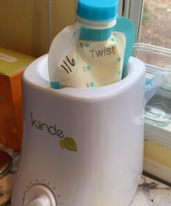 Kiinde Twist Pouch Direct-Pump Direct-Feed Twist Cap Breast Milk Storage Bags for Pumping, Freezing, Heating and Feeding, Pre-Sterilized, 6 Ounce, pack of 80 6oz 6 Ounce (Pack of 80) 41 8166Oz0Cv L
