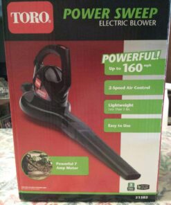 Toro 51585 Power Sweep Electric Leaf Blower, 7 Amp 2-Speed , Black , 160 mph Blower Blower Vac 35 81679YfO9KL