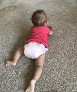 Nora's Nursery Cloth Diapers 7 Pack with 7 Bamboo Inserts & 1 Wet Bag - Waterproof Cover, Washable, Reusable & One Size Adjustable Pocket Diapers for Newborns and Toddlers - Delilah Adjustable Size 21 8167nck9TpL