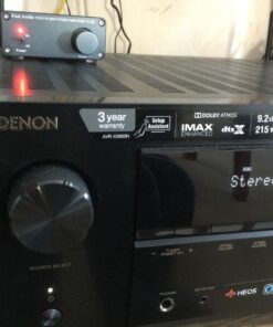 Fosi Audio V1.0G 2 Channel Class D Mini Stereo Amplifier for Home Speakers TPA3116 50W x 2 with Power Supply 39 8168acq9KwL