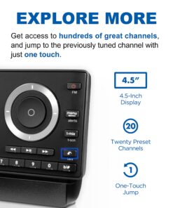 SiriusXM SXPL1V1 Onyx Plus Satellite Radio with Vehicle Kit – Easy to Install, Enjoy SiriusXM on Your Existing Car Stereo with This Dock and Play Radio 29 8168wbfO8FL
