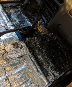 uxcell 394mil 16.36sqft Car Noise Sound Deadener Deadening Insulation Mat Waterproof 60 x 40 Inches 40"x60" 28 8168xV1ldQL