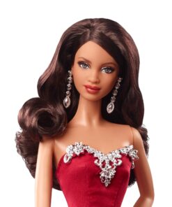 Barbie CHR78 Barbie Collector 2015 Holiday African-American Doll 9 8169M1InUFL