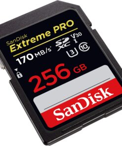 Alternative view of SanDisk 256GB Extreme PRO SDXC UHS-I Card - C10, U3, V30, 4K UHD, SD Card - SDSDXXY-256G-GN4IN Card Only