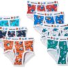 Fruit of the Loom Boys' Tag Free Cotton Briefs (Assorted Colors) Toddler Toddler – 7 Pack – Days of the Week 4-5T 29 8169qs18SIL