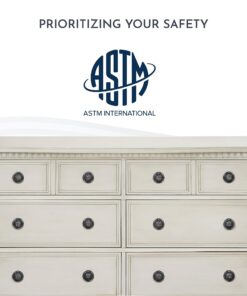 Evolur Julienne 6 Double Dresser Cloud , 54x20.30x33 Inch (Pack of 1) 9 816ECfMTBlL