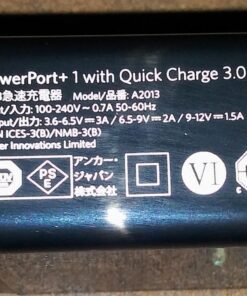 Anker Quick Charge 3.0, 18W 3Amp USB Wall Charger - Fast Charging, Compatible with Wireless Charger, Galaxy S10e/S10/S9/S8/Plus, Note 9/8, LG V40/V30+, iPhone, iPad and More 41 816FeZ8FGhL