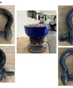 Frankford Arsenal Quick-N-EZ 110V Vibratory Case Tumbler Quick-N-EZ Standard Media Separator for Reloading 40 816G1JWhWyL