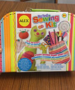 My First Sewing Kit by Alex Crafts, Perfect for Beginners, Arts and Crafts Colorful and Fun Sewing Projects to Learn the Basic Skills of Sewing (Ages 7+) 50 816GMtMyeL