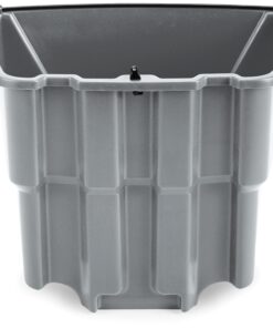 Alternative view of Rubbermaid Commercial Products-1863900 Executive Series Dirty Water Bucket for 35QT WaveBrake 2.0 Mopping Bucket, Gray