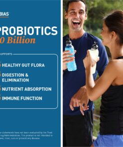 Dr. Tobias Probiotics 30 Billion, 10 Strains, 30 Billion CFU's, Targeted Release Probiotics for Digestive Health, Shelf-Stable Probiotics for Women & Men, Non-GMO, 30 Capsules, 30 Servings 30 Count (Pack of 1) 16 816IIGCETEL