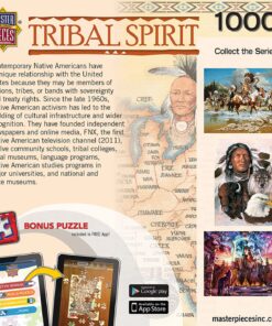 MasterPieces 550 Piece Jigsaw Puzzle For Adults, Family, Or Kids - American Indian Tribes - 18"x24" 8 816JFoEDZJL