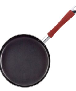 Rachael Ray Cucina Nonstick Cookware Pots and Pans Set, 12 Piece, Cranberry Red Cookware Set 35 816KqT24woL