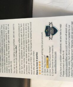 Tech Armor Ballistic Glass Screen Protector Designed for Apple NEW iPhone SE 3 (2022), iPhone SE 2 (2020), iPhone 8 and iPhone 7 (4.7 Inch) 3 Pack Tempered Glass 36 816N3kC0G6L