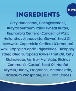 NIVEA Vanilla Buttercream Lip Care - All Day Moisturizing Lip Balm for Soft Lips - Pack of 4 28 816NbC0 i7L