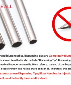 Dispense All - The 9 Pack - 10ml 3ml 1ml Syringes with 14G & 18G Blunt Tipped Dispensing Needles and Syringe Caps, Luer Lock | Repair Refill Mix Measure Transfer Ink Juice Oil Wood Glue Adhesive Epoxy 16 816OXzP O9L 1
