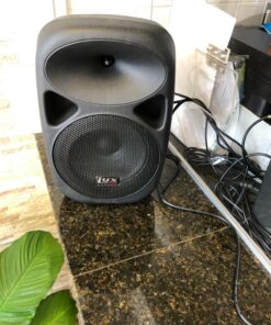 LyxPro SPA-8 Compact 8" Portable PA System 100-Watt RMS Power Active Speaker System Equalizer Bluetooth SD Slot USB MP3 XLR 1/4" 1/8" 3.5mm Inputs SPA8 23 816OhWGx L