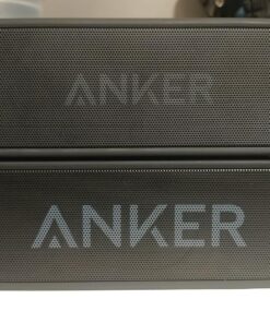 Anker Soundcore 2 Portable Bluetooth Speaker with 12W Stereo Sound, Bluetooth 5, Bassup, IPX7 Waterproof, 24-Hour Playtime, Wireless Stereo Pairing, Speaker for Home, Outdoors, Travel Black 52 816PlzIir8L