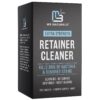 Retainer Cleanser Tablets Invisalign Cleaner FSA HSA Approved Remove Odors Discoloration Stains and Plaque 4 Month Supply Denture Cleansers Retainers Mouth Guards Denture Bath Mint by M3 Naturals 120 Count (Pack of 1)