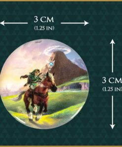 Paladone Nintendo Officially Licensed Merchandise - The Legend of Zelda Pin Badges 12 816Rpm7yS3L
