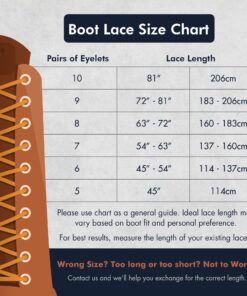 Benchmark Waxed 100% Kevlar Boot Laces - Made in USA - Heavy Duty Shoe Laces for Work or Hiking - 45", 54”, 63”, 72" or 81" 54 Inches Black 16 816S1rOSXyL