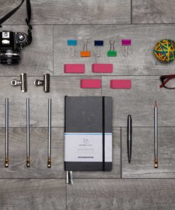 Panda Planner Undated Daily Planner - 90 Day Organization - Goals, Gratitude & Focus - Bonus Weekly & Monthly Agenda - Black - Hardcover Classic 40 816SV8gvG2L