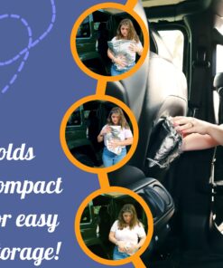 Car Seat Sun Shade Cover - Keep Your Baby's Carseat at a Cooler Temperature - Covers and Blocks Out Heat & Sun - More Comfortable for Baby or Child - Protection from UV Sunlight - Mommy's Helper 26 816SWZAjEL 2