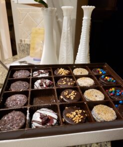 Christmas Chocolate Gift Baskets, 20 Cookie Chocolates Box, Covered Cookies Holiday Gifts Sets, Family Food Delivery Ideas, Prime Gourmet Candy Basket, For All Couples Families Adults Men Women Mom 51 816VVt7iqfL