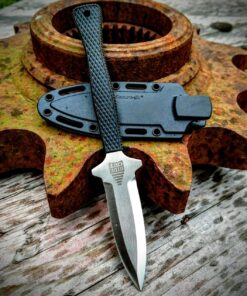 Cold Steel 49NDEZ Hide Out Blade Knife, Black/Silver 29 816WYljogL