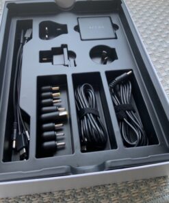 ARROE App-Enabled Laptop Power Bank 20000mAh with Accessories: USB-C PD 60W Wall Charger, International Adaptor Plugs & Laptop Connectors - Smart Charging System for All Devices 39 816XgePYVL