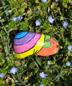 Creativity For Kids Hide and Seek Rock Painting Kit - Arts and Crafts for Kids Ages 6-8+, Gifts for Kids, Craft Kit with 10 Rocks and Waterproof Paint, Small Original 39 816YnD9V5YL